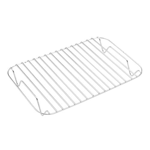 Rejilla Para Hornear - Bandeja Antiadherente para Hornear | Utensilio De Cocina Portátil, Accesorios De Acero Inoxidable Para Hogar Y Restaurantes