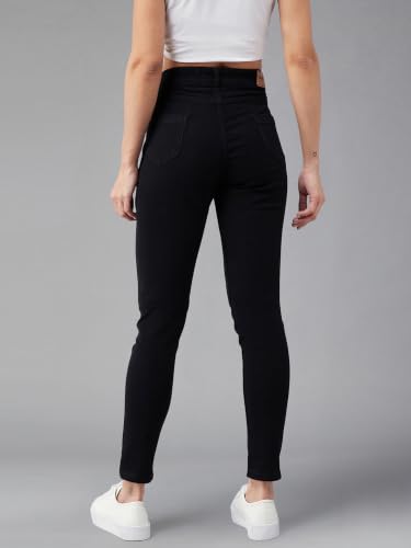Image of Dolce Crudo Distressed High Rise Skinny Jeans for Women