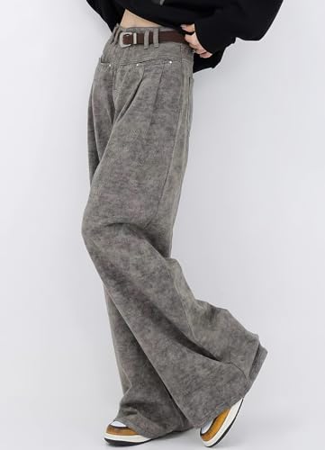 Viatabuna Baggy Jeans for Women Y2K High Rise Straight Wide Leg Boyfriend Jeans Trousers Casual 90s Mom Loose Fit Denim Pants3