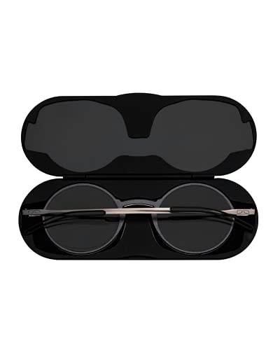 Image of ThinOptics unisex-adult Manhattan Blue Light Blocking Glasses Round Reading Glasses