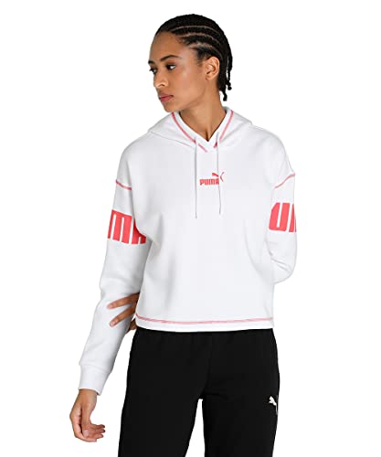 Image of Puma Women Power Hoodie FL White