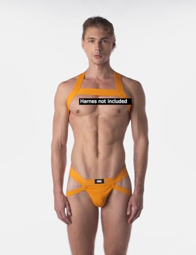 Sous-vêtement Jockstrap Homme Barcode Berlin Anton Jaune S - 5