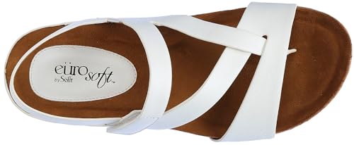 Image of EuroSoft Womens Gianetta White 9.5 Medium