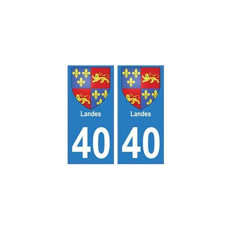 40 Landes adesiva piano cottura Stemma stemma