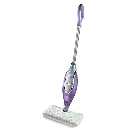Shark Professional Electronic Super-Heated Steam Corded Pocket Mop Purple (Renewed)