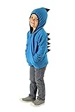 FANTÁSTICO CONTROL DE TEMPERATURA – La novedosa y cómoda chaqueta polar niña / niño / bebé con capucha y cremallera mantiene calientes a los bebés y a los niños cuando es necesario.