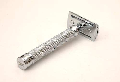 Image of Pristine Double Edge Men Shaving Safety Razor - Chrome PS-15 (Close Comb)