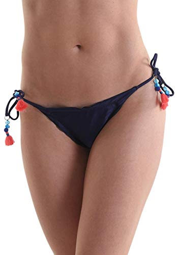 Calcinha Biquíni Avulso Ripple Orquídea - Azul Marinho - GG