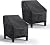 Patio Chair Covers Waterproof, Mrrihand Lounge Deep Seat Cover, Heavy Duty Outdoor Lawn Patio Furniture Covers (31" W x 38" D x 30" H - 2 Pack)