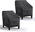 Patio Chair Covers Waterproof, Mrrihand Lounge Deep Seat Cover, Heavy Duty Outdoor Lawn Patio Furniture Covers (31" W x 38" D x 30" H - 2 Pack)