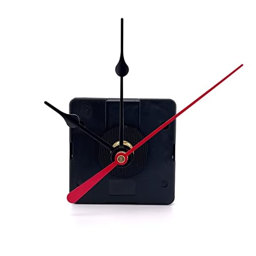 Quartex Q-80 Quartz Clock Movement, 3/16” Max Dial Thickness, 5/8" Hand Shaft Length