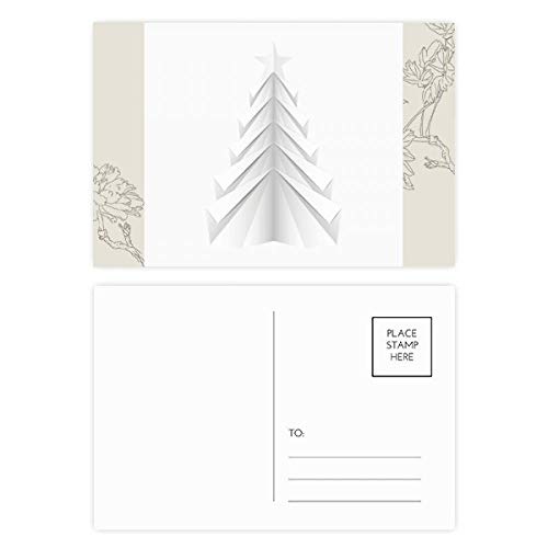 Carte postale Noël Origami Set 20pcs pour accompagner vos cadeaux