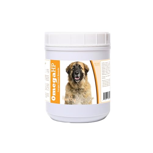 Image of Healthy Breeds Leonberger Omega HP Fatty Acid Skin and Coat Support Soft Chews 90 Count