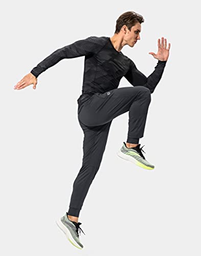 G Gradual Men's Sweatpants With Zipper Pockets Athletic Pants Traning Track Pants Joggers For Men Soccer, Running, Workout (Grey, Medium) #TOP4