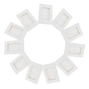 NUOBESTY 30 Stück Fensterrahmen Umschläge