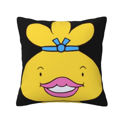 おでんくん (10) ッションカバー 抱き枕カバー 装飾枕カバー 座布団カバー グッズ ギフト アニメグッズ 着脱簡単 洗える ソファ背当て 両面プリント かわいい おしゃれ 車やソファー 45x45cm