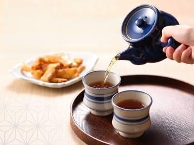 近江下田焼 急須・湯呑5客セット[0041]