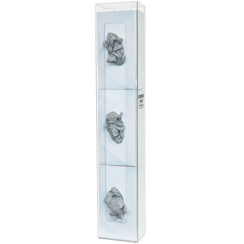 BOWMAN - Glove Box Dispenser - Triple - Space Saver 5.50"W x 30.11"H x 3.94"D