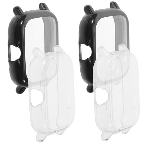 4 pezzi Custodia Protettiva per Trasparenti e Facile Installazione Compatibile con Smartwatch Design e Accesso Pulsanti e Porte