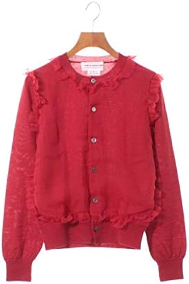 国内外の人気 新品未使用 コムデギャルソンガール ピンクニットカーディガン ニット セーター