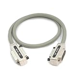 0 WheatThrive Câble IEEE-488 GPIB avec couvercle en métal, adaptateur de connecteur robuste pour bus d\'interface à usage général, gris