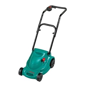 Theo Klein 2659 Bosch Rotak grasmaaier | met knettergeluid tijdens het rijden | afmetingen: 66 cm x 25 cm x 49 cm | speelgoed voor kinderen vanaf 18 maanden