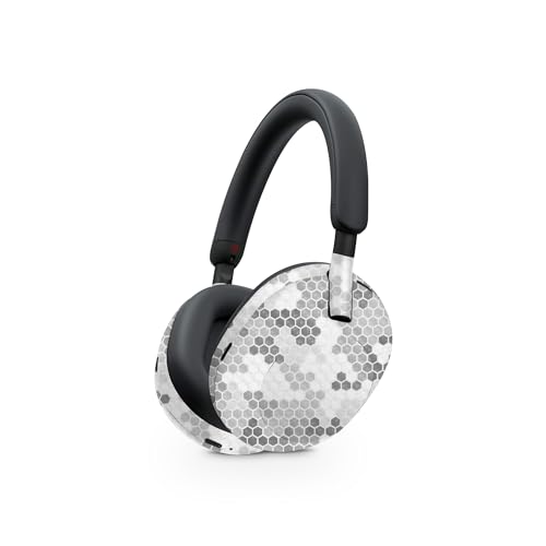 Image of MightySkins Carbon Fiber Skin Compatible with Sony WH-1000XM5 Headphones - Camo Hexadots | Protective, Durable, and Unique Vinyl Decal wrap Cover | Easy to Apply, Remove, and Change Styles