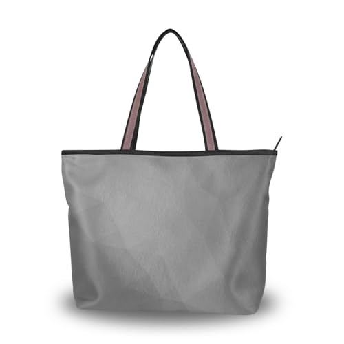 Sac cabas en soie gris dégradé de haute qualité avec bandoulière confort