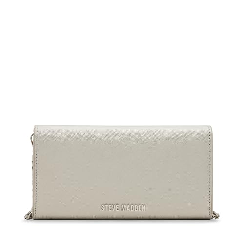 Steve Madden Norma Wallet on a String, Silver3