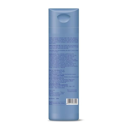 Image of Yuthika Professional Ultra Care Shampoo (Damaged Hair Repair, 250ml) Advanced Formula Long-Lasting Repair Strengthens and Smoothens Sulfate-Free - Men