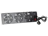 Ventilateur DSIT Set de 3 Ventilateurs à Placer Entre Les Montants - 3U