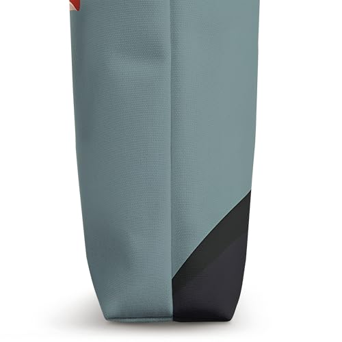 Bolso tote minimalista con estampado de animales y vida silvestre Puffin miniatura 3