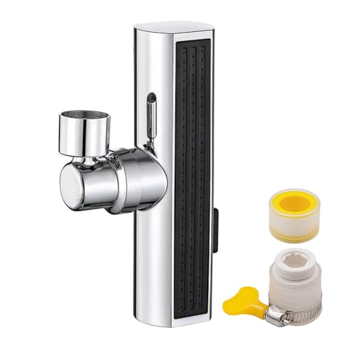 Namvo Robinet de cuisine cascade, robinet d'évier de cuisine, cascade 360°, robinet de cuisine haute pression pour évier de cuisine