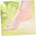 FRCOLOR Foot Care Socks Toe Pads for Gel Heel Sleeves Heel Cushion Protector Fabric Gel