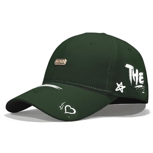 FK FORKICKS Baseball Cap for Women Men - Adjustable Size Army Green Hat