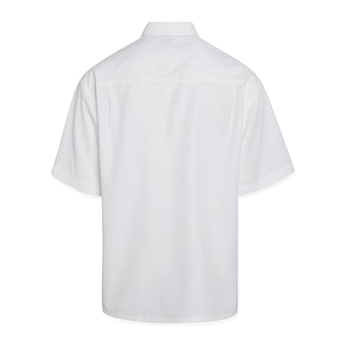 Bamboo Cay Mens Short Sleeve Island Leaf Nation Casual Embroidered Woven Shirt2