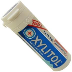 Lotte Xylitol Neo Dental Health Chewing Gum Fresh Mint Sugar Free 30g (20 Pellets) X 5 Bottles