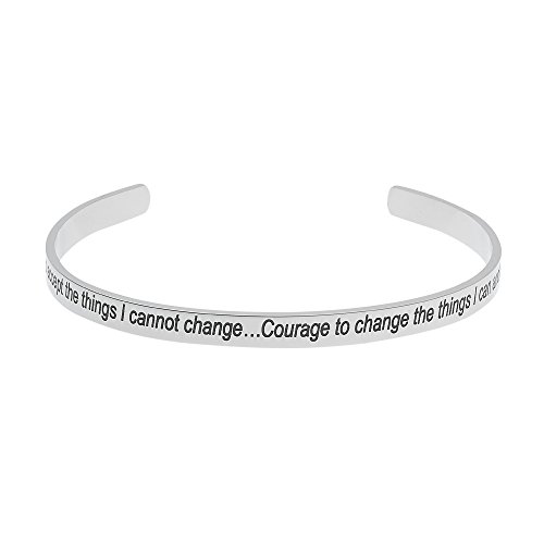 God Grant Me the Serenity… Serenity Prayer Bracelet, Inspirational Gifts