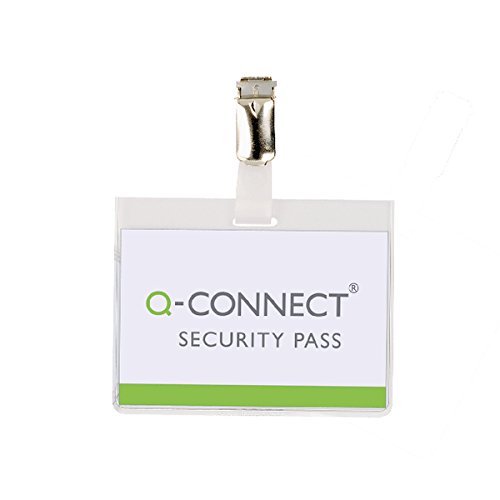 Q-Connect Identificador com grampo KF01562 60 x 90 mm - encaixe