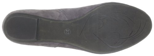 Centro Girls' Comfortabel Ballerina Violet Leder Fashion Sneakers 394