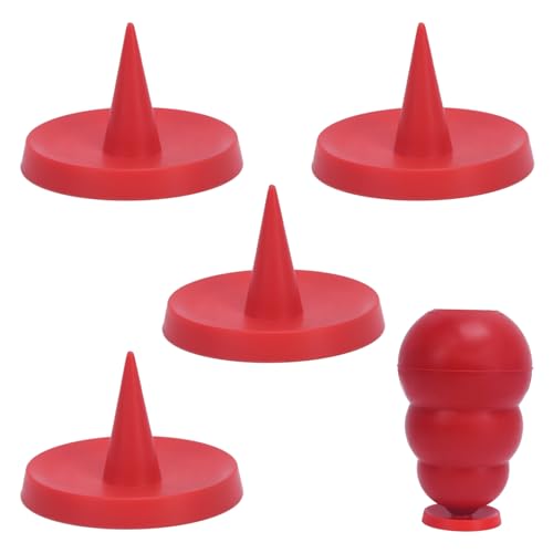 YeeBeny Dog Toy Holder Stopper for Kong, Chew Hilder for Dog Treat Toy, Plug for (Size L & XL) Dog Chew Freezer Toy, Pake of 4