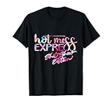 Funny Hot Mess Mama Life Hot Mess Express Shit Show Tie Dye T-Shirt