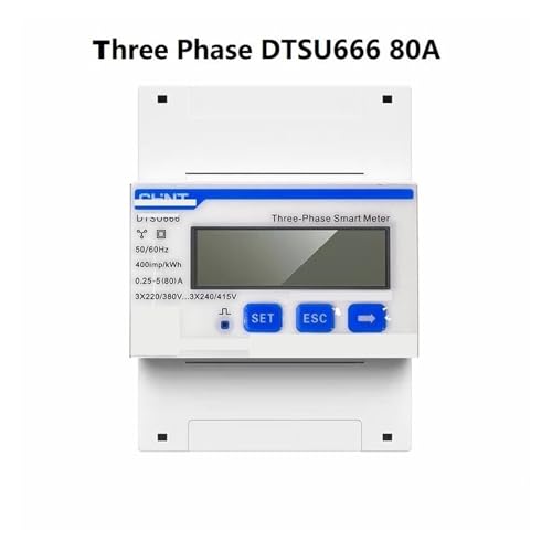 Inversor solar sin vertido usando el medidor de potencia programable DTSU666-CT 4