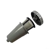 Nachfüllbare Kaffeekapsel mit Edelstahlgeflecht, kompatibel mit SSRFC, Kunststoffkörper, fasst 15 g Kaffee, geeignet für SS 5 W, SS 300BK, SS 15WP1, umweltfreundliche Brühoption (1 Stück)