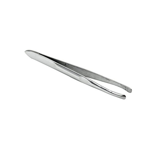 Pinza Pinzette Sopracciglia Punta Tonda Estetista Acciaio Inox Strumento Trucco