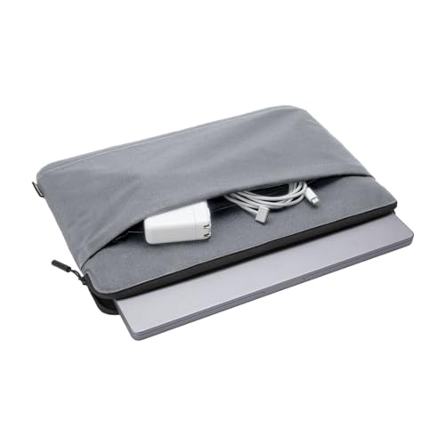 Funda para portátil de 14 pulgadas Incase Go con bolsillo frontal en color gris 5