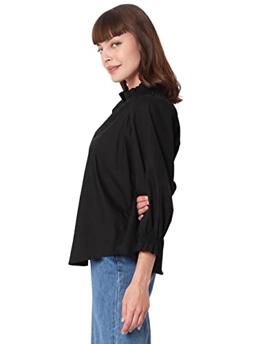 Image of VERO MODA Women's Regular Fit V-Neck Shirt