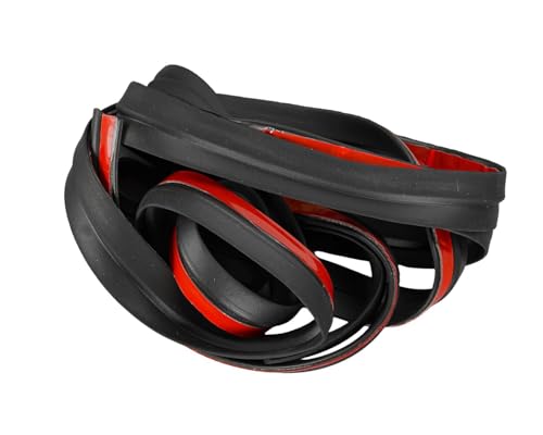 VI5GKE Black Rear Soft Top Roof Weather Rubber Seal Repair Compatible for BMW Mini One Cooper S Convertible R52 2001-2006