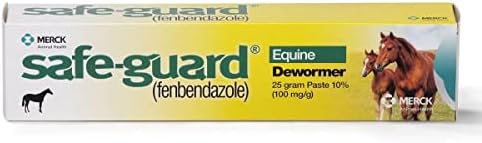 SafeGuard Horse Dewormer Paste, 1-dose (25 g)