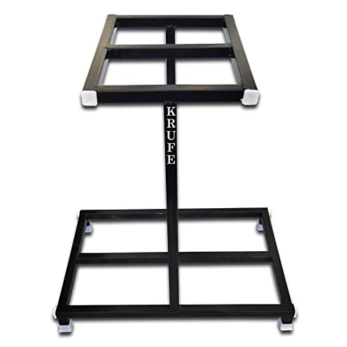 Image of MILD Steel Inverter Stand /Trolly (Dual Battery, Black)